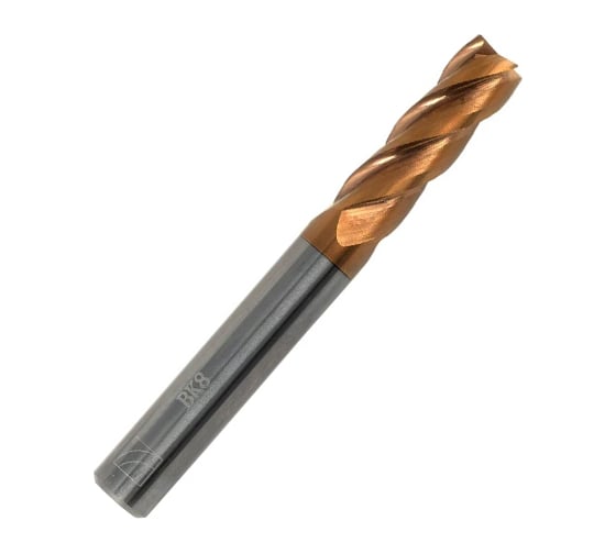 Изображение товара Фреза концевая твердосплавная (8 мм; ц/х; z=4; ВК8) ИПК frezVK8ch8z=4