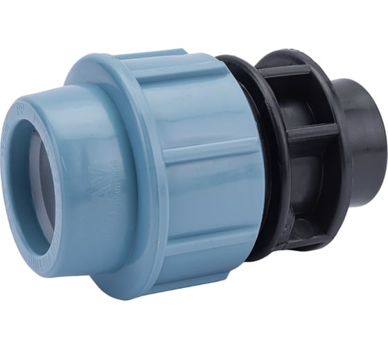 Изображение товара Муфта ПНД компрессионная с внутренней резьбой (32 ммx3/4") AV Engineering AVE1053234
