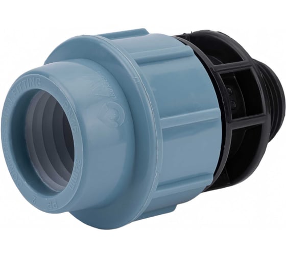 Изображение товара Муфта ПНД компрессионная с наружной резьбой (32 ммx1") AV Engineering AVE1063201
