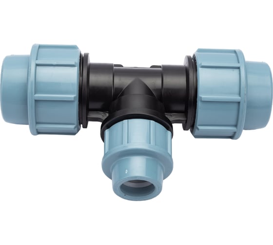 Изображение товара Тройник ПНД компрессионный переходной (32x20x32 мм) AV Engineering AVE110322032