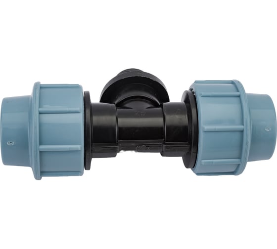 Изображение товара Тройник ПНД компрессионный с наружной резьбой (25 ммx3/4") AV Engineering AVE1092534