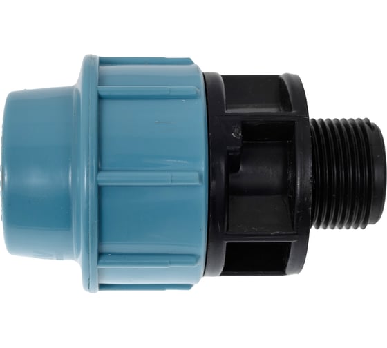 Изображение товара Муфта ПНД компрессионная с наружной резьбой 25 ммx3/4" AV Engineering AVE1062534
