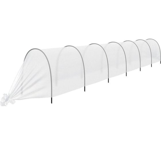 Изображение товара Парник Мегапласт Дачник 8.5 м, с металлическими дугами 1539