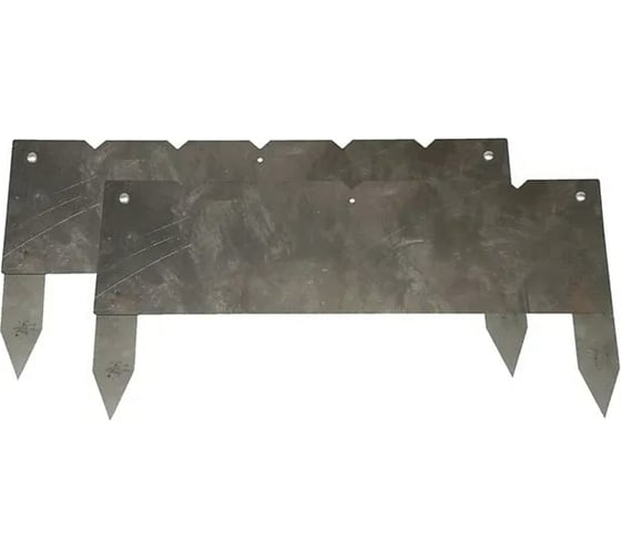 Изображение товара Походный складной мангал Следопыт 2 стойки, 500x250 мм, толщина 0.8 мм, без шампуров PF-GR-04