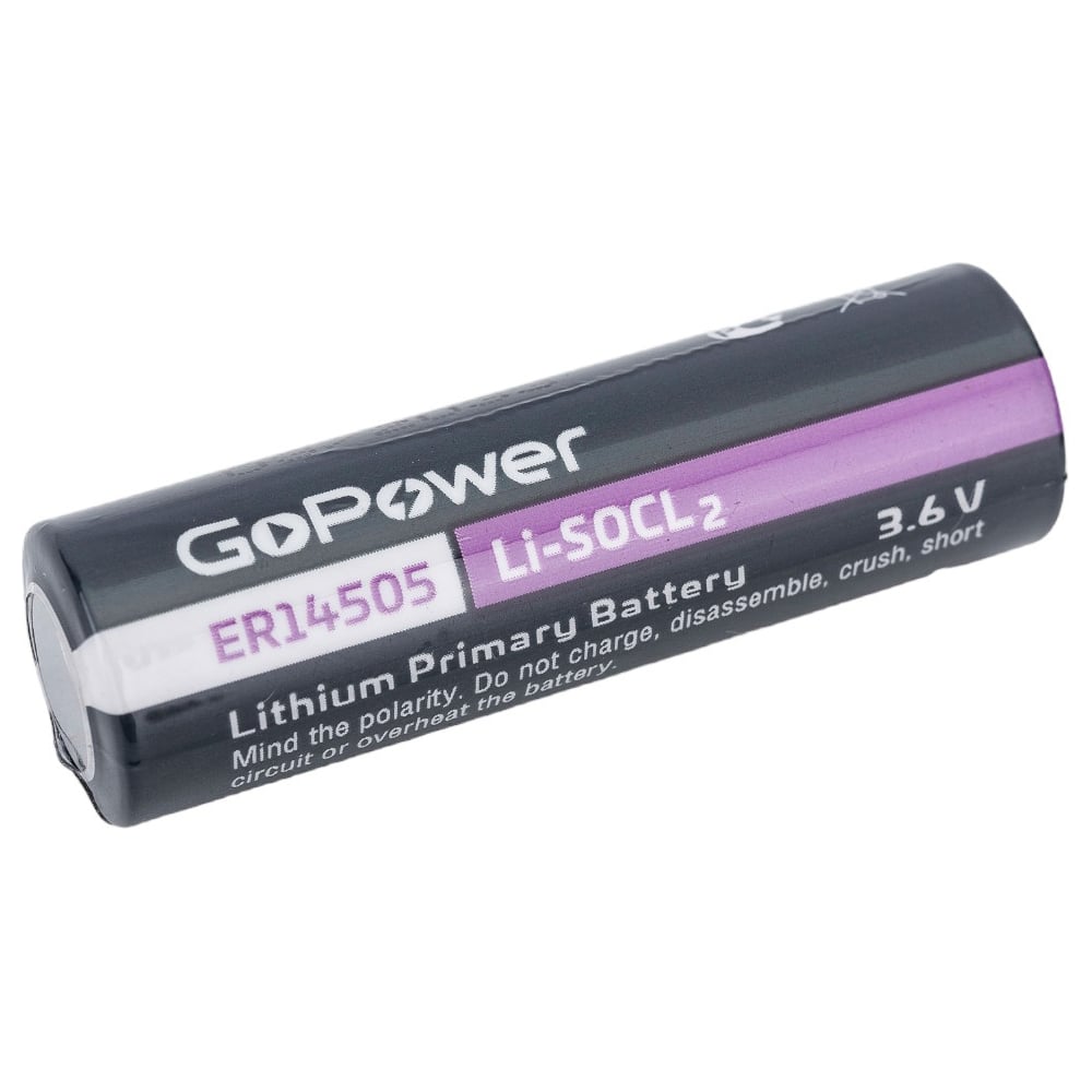 Батарейка GoPower батарейка aa robiton er14505 dp ph1 1 штука 12139