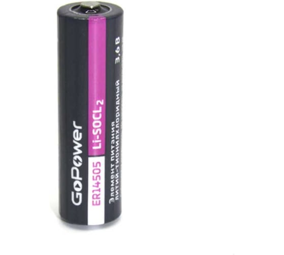 Изображение товара Батарейка GoPower 14505 PC1 Li-SOCl2 3.6V 00-00015333