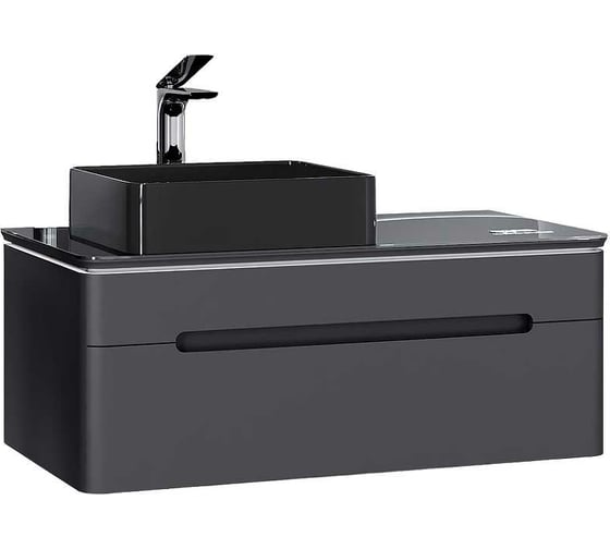 Изображение товара Подвесная тумба Jorno Shine 100 для раковины MELANA MLN-320353MB Shi.01.100, P, A