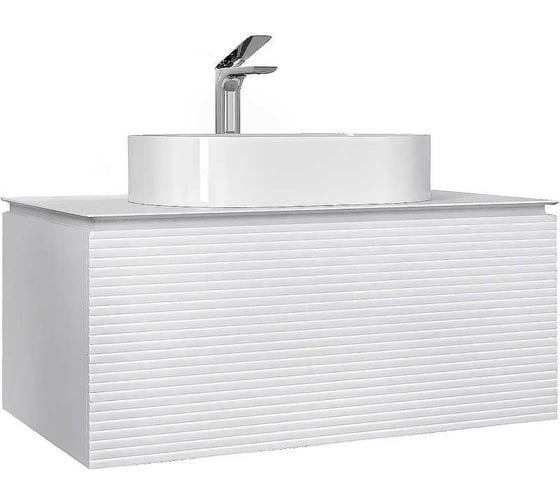 Изображение товара Подвесная тумба Jorno Stone 100 для раковины MELANA-7050H Stn.01.100, P, W, JR