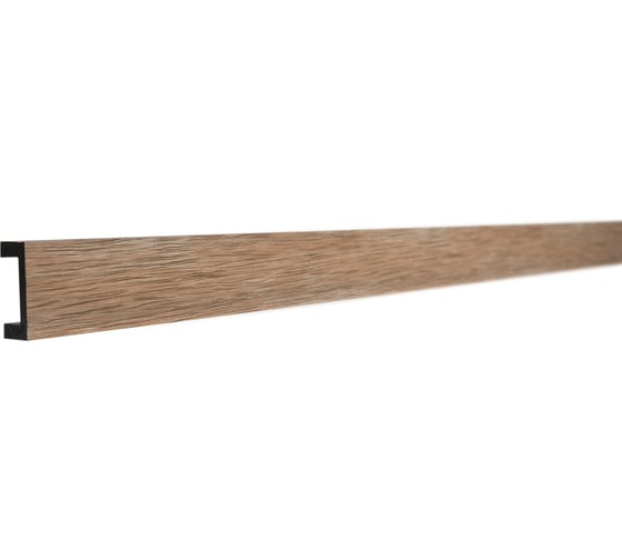 Изображение товара Рейка интерьерная ударопрочная влагостойкая Decor-Dizayn вишня 40x15x3000 мм 618-83SH