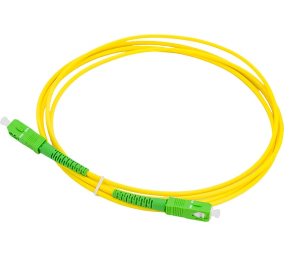 Изображение товара Оптический патч-корд REXANT (SM), 9/125 (OS2), SC/APC-SC/APC, (Simplex), LSZH, 2м 50-2023