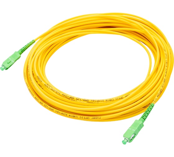 Изображение товара Оптический патч-корд REXANT (SM), 9/125 (OS2), SC/APC-SC/APC, (Simplex), LSZH, 20 м 50-2028