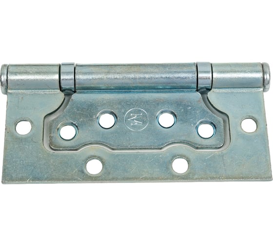 Изображение товара Универсальная петля STARFIX 100 мм, неврезная, белый цинк, 2 шт. SMM3-36556-2