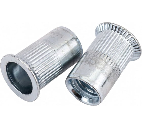 Изображение товара Резьбовая заклепка STARFIX М8 потайной бортик, белый цинк, 10 шт. SMZ1-61106-10