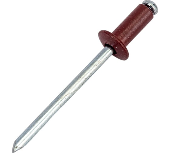 Изображение товара Вытяжная заклепка STARFIX 4,0x10 мм, алюминий-сталь, RAL 3005, 50 шт. SMZ1-91227-50