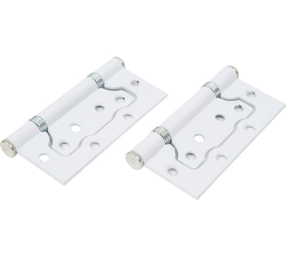 Изображение товара Универсальная петля STARFIX 100 мм, неврезная, белая, 2 шт. SMM3-64777-2