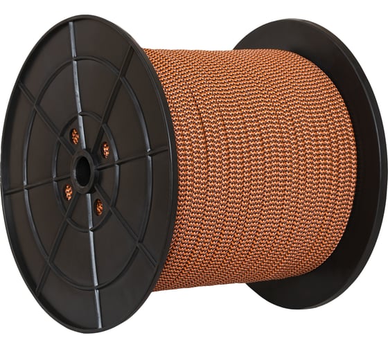 Изображение товара Полипропиленовый плетёный шнур ЛАНЕКС-КАНАТ LANEX 6 мм, 24 прядей, с сердечником, 200 м 4673737818253