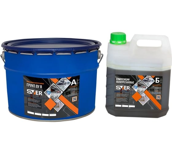 Изображение товара Грунт SVER ПУ R 18 кг (12+6 кг) 1000135