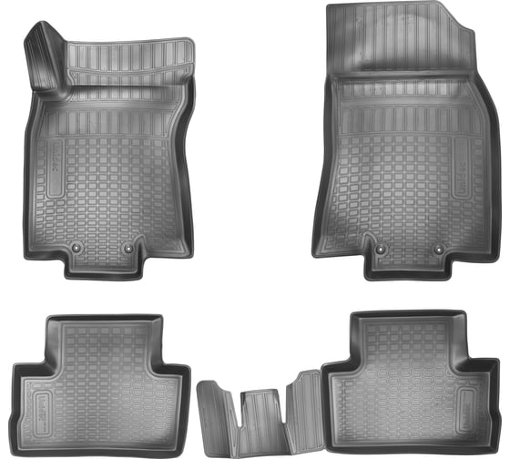 Изображение товара Салонные коврики UNIDEC для Nissan Qashqai J11 3D 2015 российская сборка NPA11-C61-608
