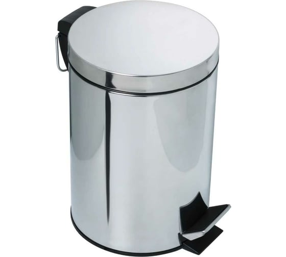 Изображение товара Ведро с крышкой FIXSEN 8 л, хром FX-34024A