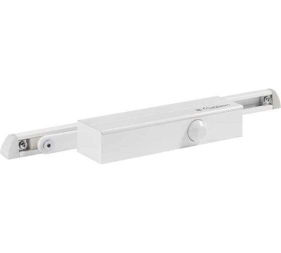 Изображение товара Дверной доводчик НОРА-М 830 Slider скользящая тяга, для дверей до 80 кг, белый 18837