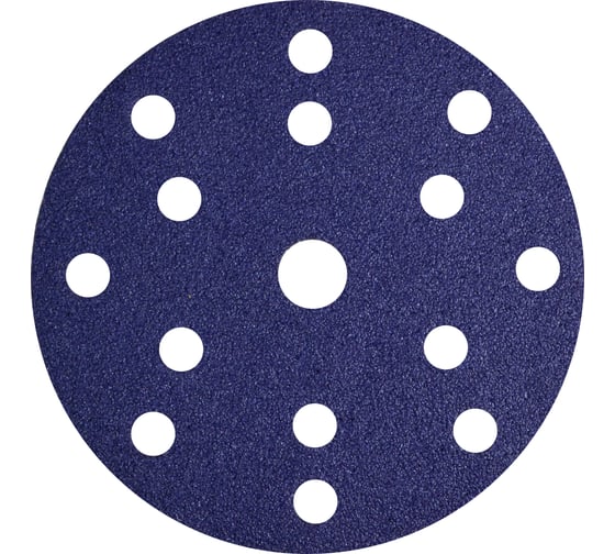 Изображение товара Материал абразивный в кругах 50 шт, 150 мм, керамозерно, 15 отверстий, Р40 BETACORD 703.0040