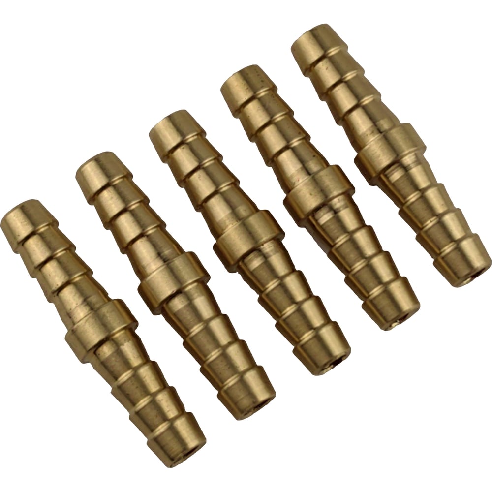 Изображение товара Соединитель елочка 6 мм HG, 5 шт - надежное соединение для шлангов