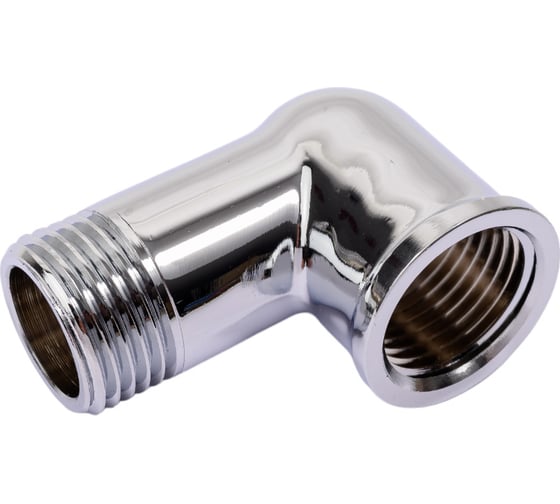 Изображение товара Латунный угольник AV Engineering внутренняя-наружная 1/2 хром AVE307004