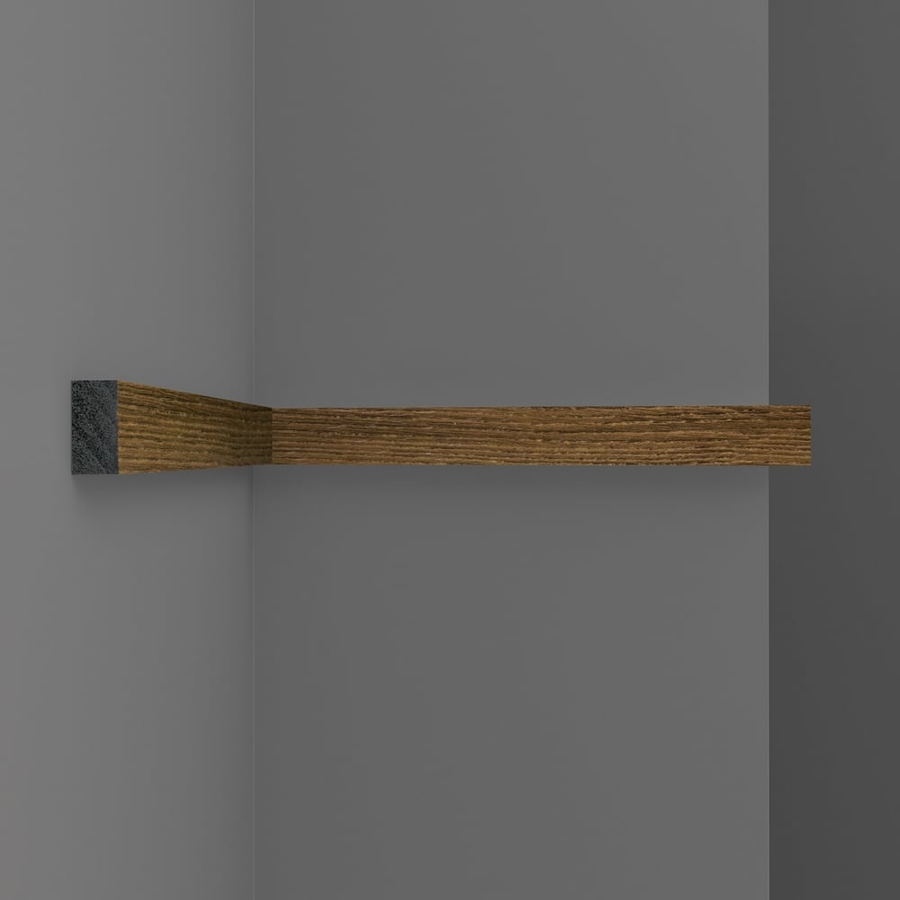 Изображение товара Молдинг Decomaster D047-88 20x10x2900 мм, влагостойкий, ударопрочный, грецкий орех