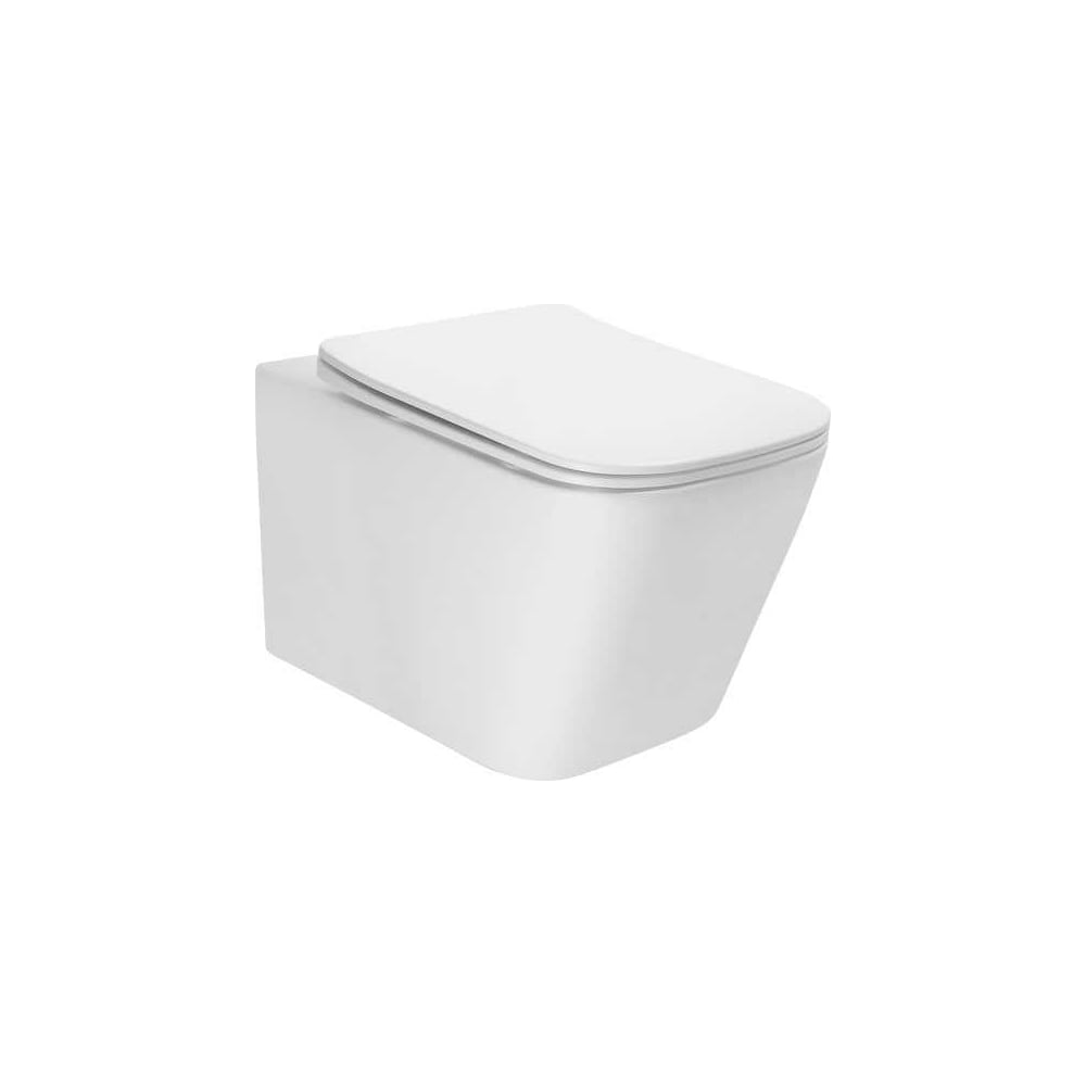 Изображение товара Подвесной унитаз AV Engineering ALCA Plus AVWHR205 наливной современный дизайн белый