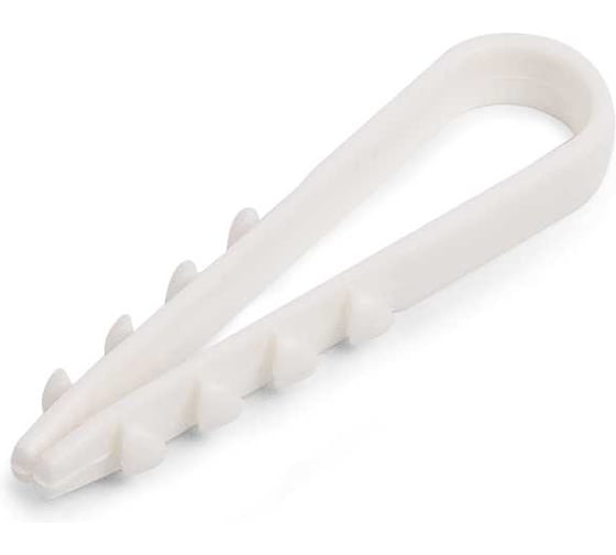 Изображение товара Дюбель-хомут FORTISFLEX нейлон ДХ 5-10 (б) 100 шт. 56866