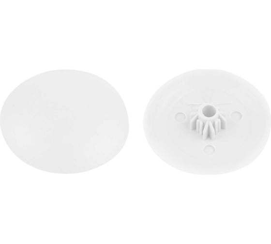 Изображение товара Декоративная заглушка для самореза STARFIX PH2, белая, 50 шт. SMZ1-97522-50