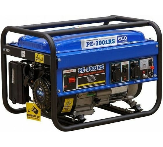 Изображение товара Бензиновый генератор ECO PE-3001RS