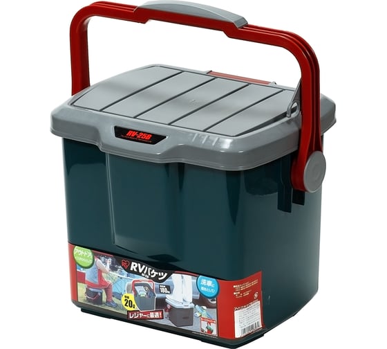 Изображение товара Экспедиционный ящик IRIS OHYAMA RV BOX Bucket 25B, 20 литров 41x31x32,5 см Bucket 25B
