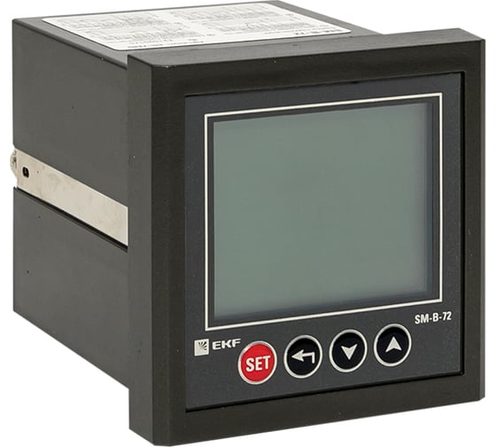 Изображение товара Многофункциональный измерительный прибор EKF SM-B-72 на панель 72x72 sm-723b