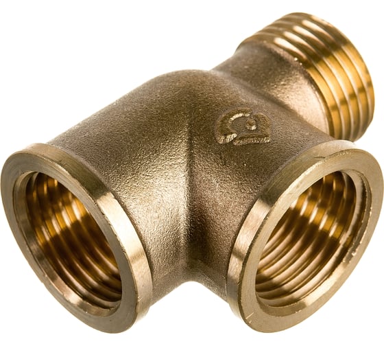 Изображение товара Латунный тройник AV Engineering внутренняя-внутренняя-наружная 1/2 AVE306008
