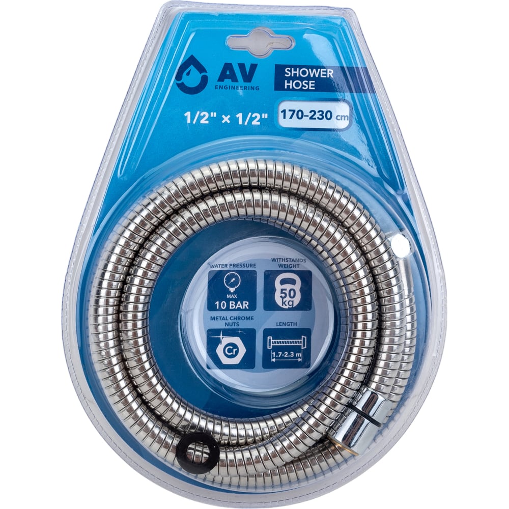 Изображение товара Душевой шланг AV Engineering 170-230 см AVSSS-050