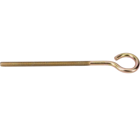 Изображение товара Крючок-полукольцо с метрической резьбой Bohrer М6x100 KP-6x100/155-1