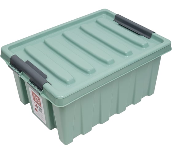 Изображение товара Контейнер с крышкой HONEYCOMB 16 л, мятный M-016-00.99new