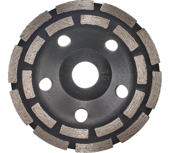 Изображение товара Алмазная чашка двухрядный сегмент 125 мм, 22.23 мм TORGWIN T118886