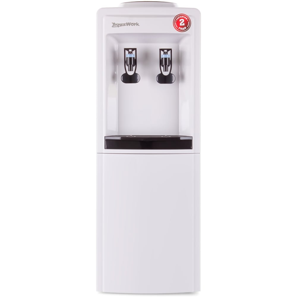 Изображение товара Кулер для воды Aqua Work 0.8 LWR бело-черный напольный без нагрева