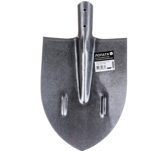 Изображение товара Штыковая усиленная лопата Гранит 0.7 кг, рельсовая сталь K2