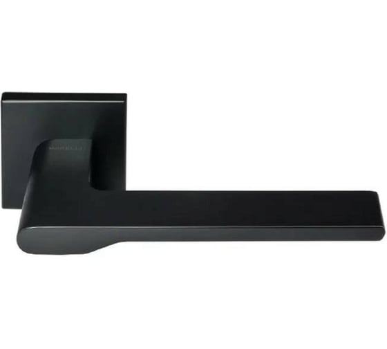 Изображение товара Дверная ручка MORELLI MH-53-S6 BL "Mercury" на квадратной розетке 6 мм, черная 9013356