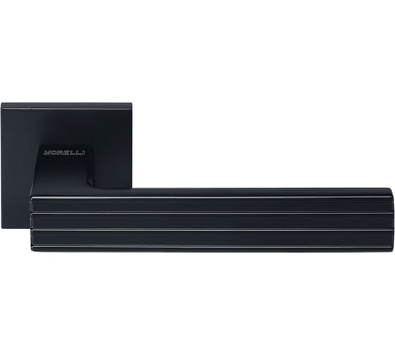 Изображение товара Дверная ручка MORELLI MH-52-S6 BL "Maglev" на квадратной розетке 6 мм, черная 9013185