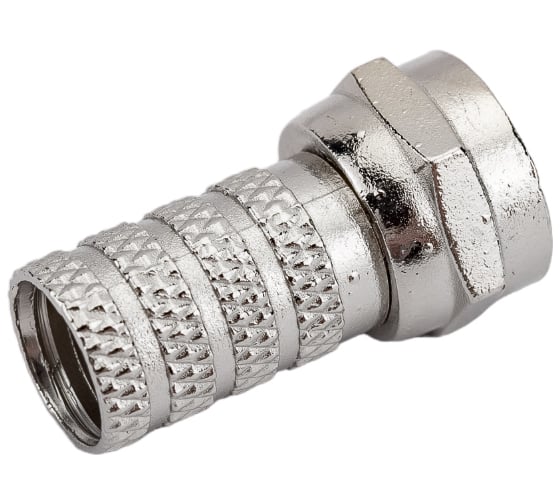 Изображение товара Телекоммуникационный разъем PROCONNECT F-соединитель для кабеля RG-6, 19 мм 05-4003-4-9