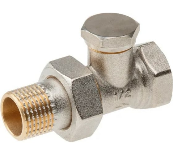 Изображение товара Кран вентильный для радиатора AV Engineering 1/2 с наружной резьбой AVE296012
