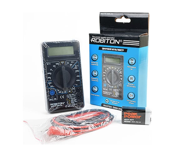 Изображение товара Мультиметр Robiton MASTER DMM-200 13354