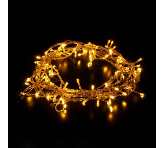 Изображение товара Бытовая электрическая гирлянда Eurosvet 200-001 / занавес / теплый белый a056070