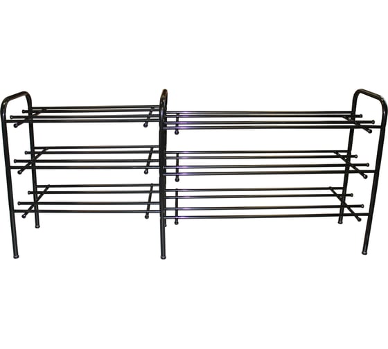 Изображение товара Подставка для обуви Титан Мета ПО-3/120 черная 4607078088761