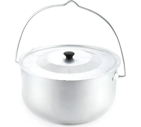 Изображение товара Костровой цилиндрический котелок Следопыт 4.5 л, алюминий PF-CWS-P118