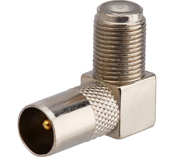 Изображение товара Угловой переход F-гнездо на штекер ТВ PROCONNECT 50 шт 05-4311-4